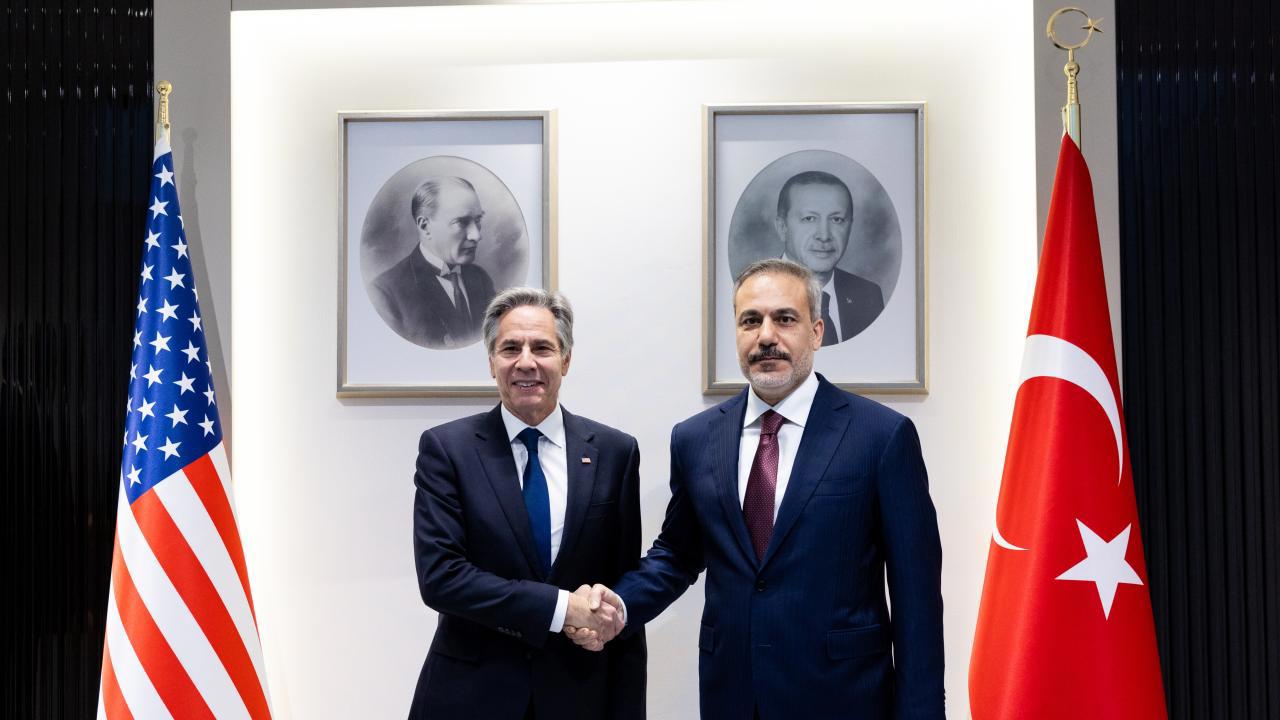 Bakan Fidan, Blinken ile Güvenlik ve İstihbarat Konularını Görüştü