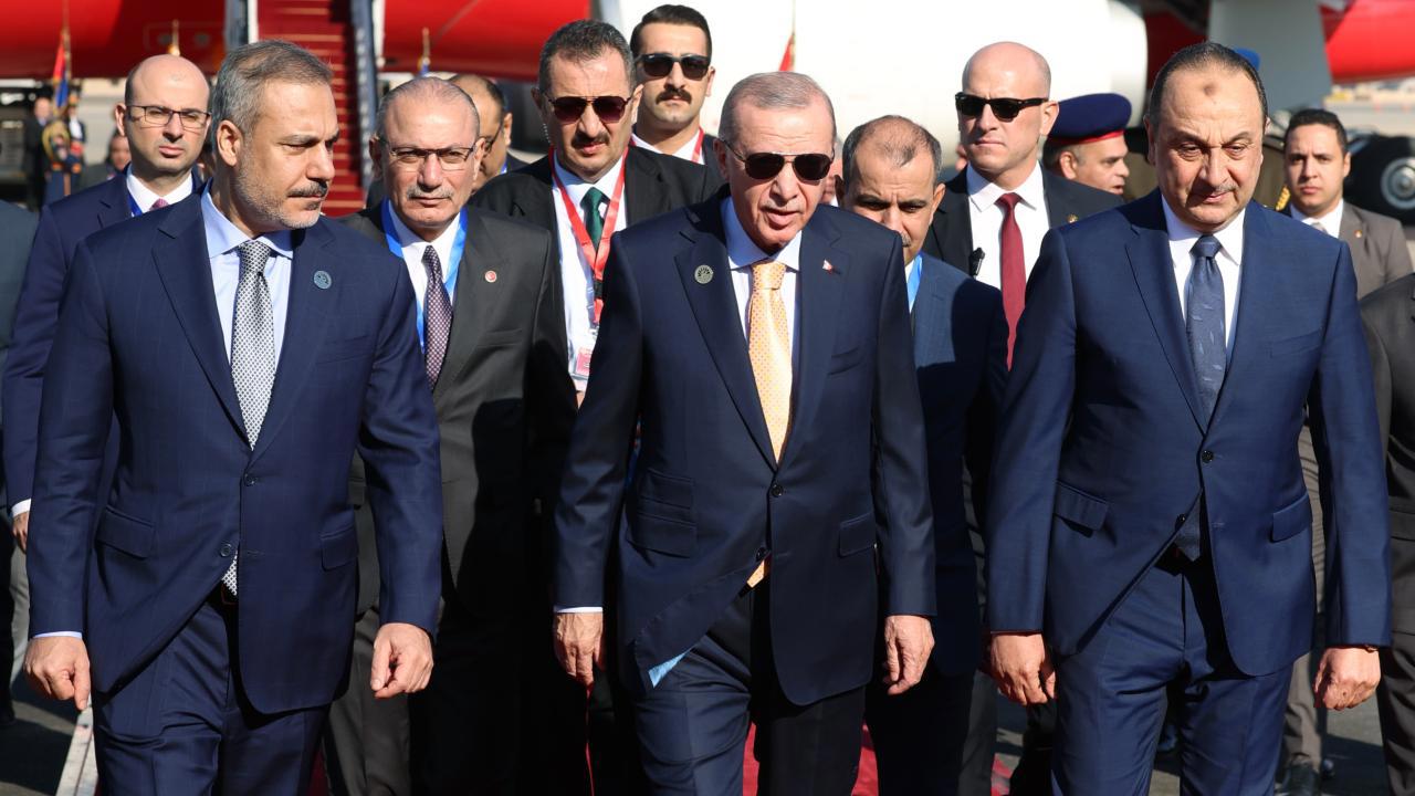 Cumhurbaşkanı Erdoğan Mısır ziyaretinde