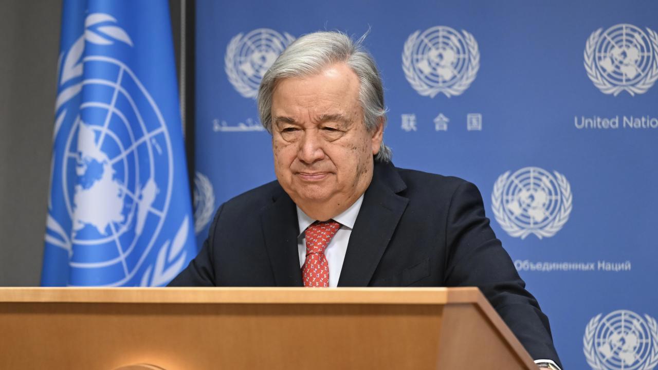 BM Genel Sekreteri Guterres: Suriye halkı önemli bir fırsatla karşı karşıya
